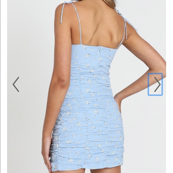 Find An Island dress in blue floral - Picture 2 of 5